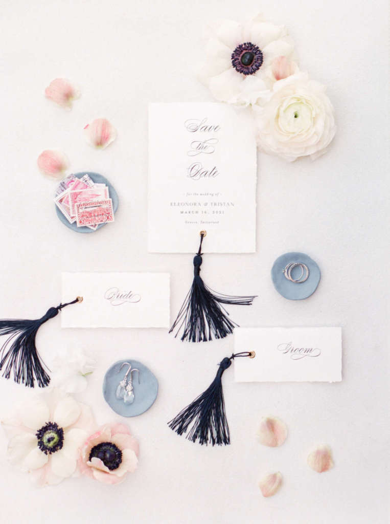 Luxury stationary - wedding flatlay