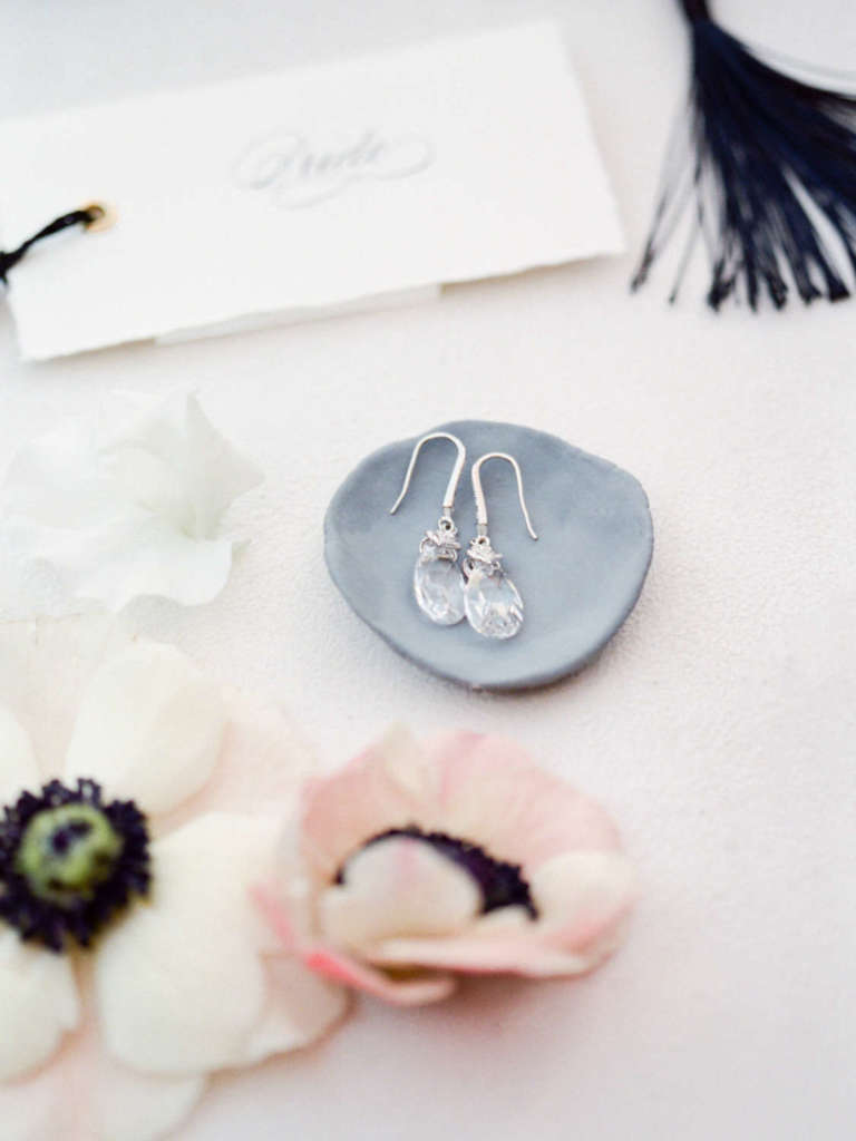 jewelry for wedding flatlay