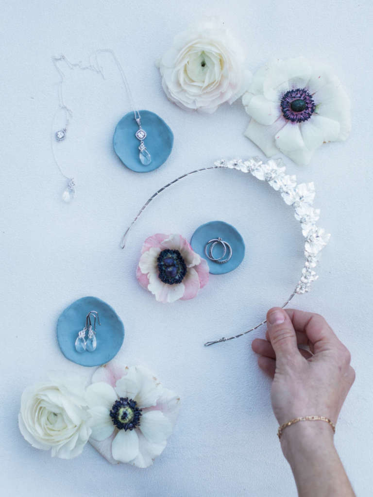 wedding flatlay in geneva