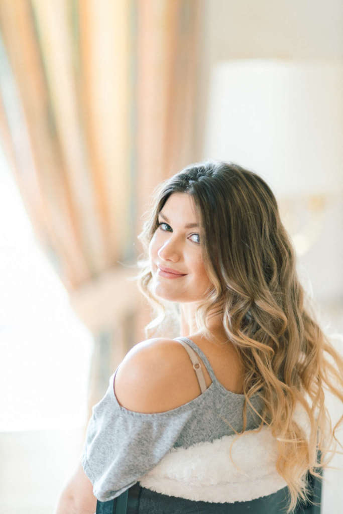 préparatifs de la mariée