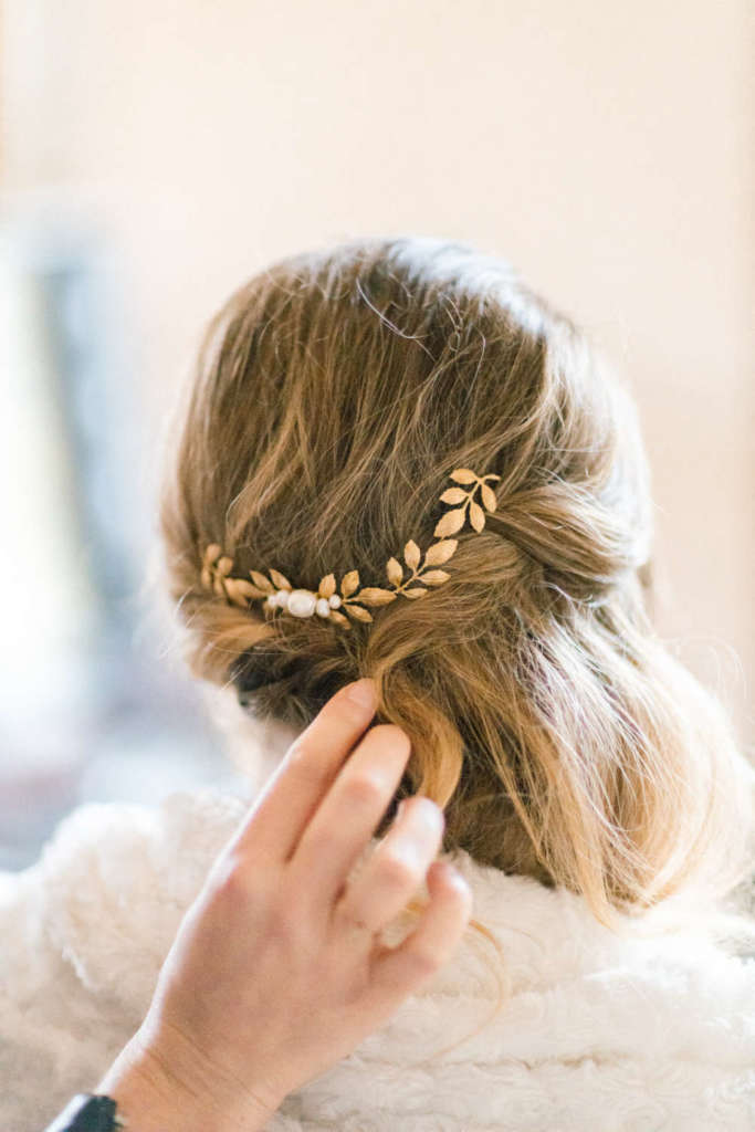 préparatif de la mariée