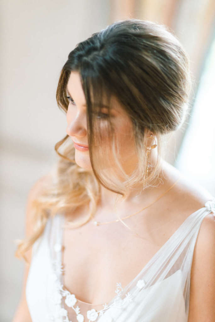 maquillage de la mariée