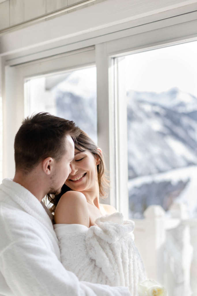 HEDHERA Wedding Planner Organisation de mariage Annecy Haute savoie Bourgogne et officiante de cérémonie laïque mariage hiver