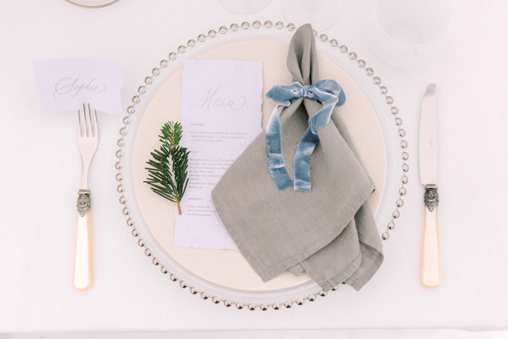 wedding dishes for a winter wedding