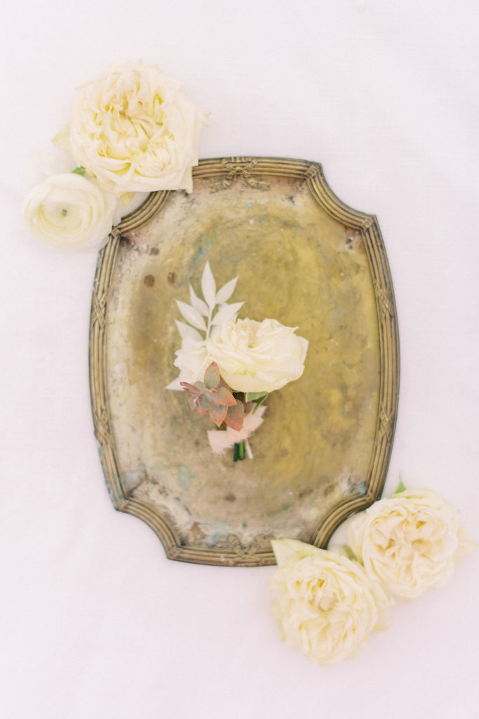 flatlay mariage hiver, flatlay mariage à la neige, détails mariage hiver