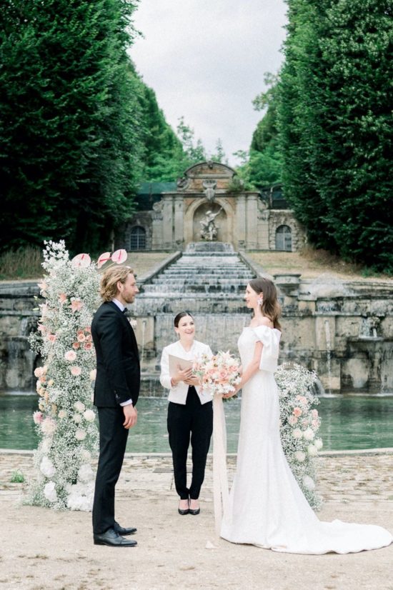 cérémonie laïque au chateau de villette à Paris