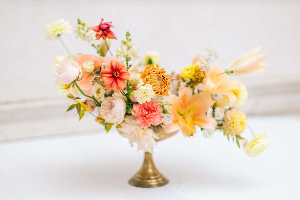 centre de table - fleurs